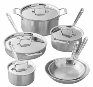 All-Clad Brushed D5 Stainless Cookware Review