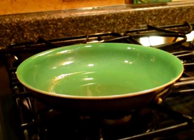 Cool Down the ceramic cookware