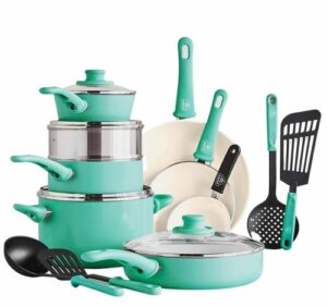 GreenLife Soft Grip Healthy Pots and Pans Set