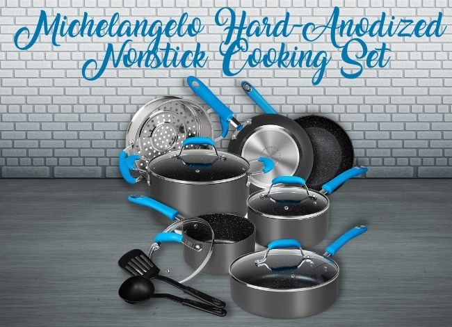 Michelangelo Hard-Anodized Nonstick Cookware