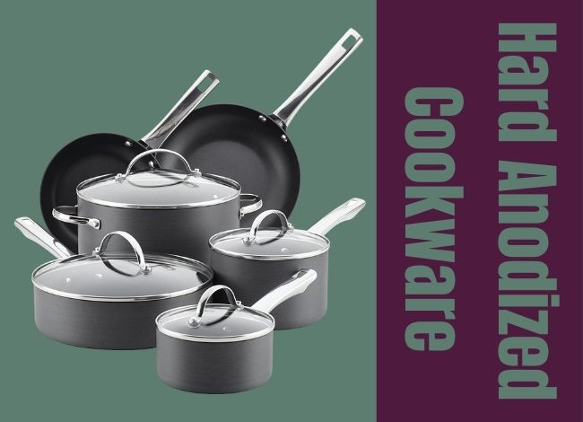 Hard anodized cookware Sets