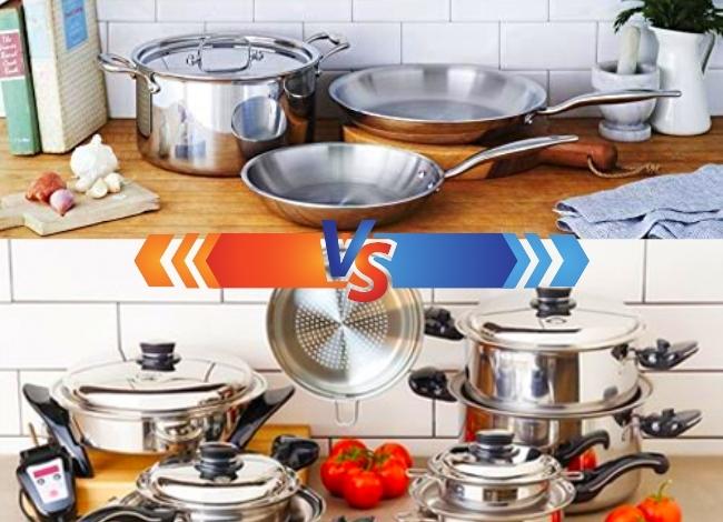 Heritage Steel Cookware vs. Saladmaster Cookware