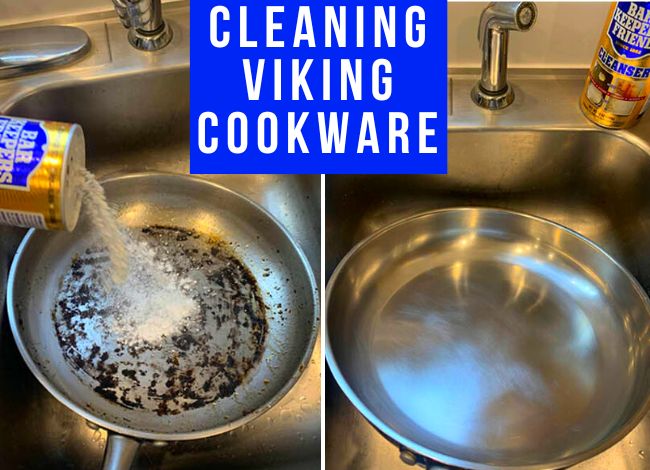 Cleaning Viking cookware