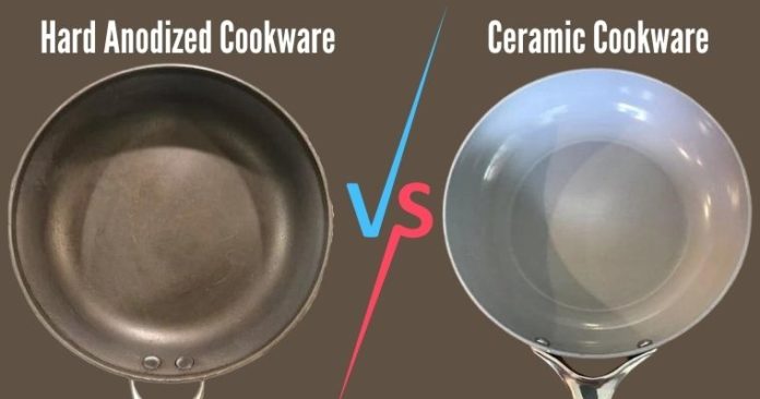 Ceramic Vs Hard anodized cookware