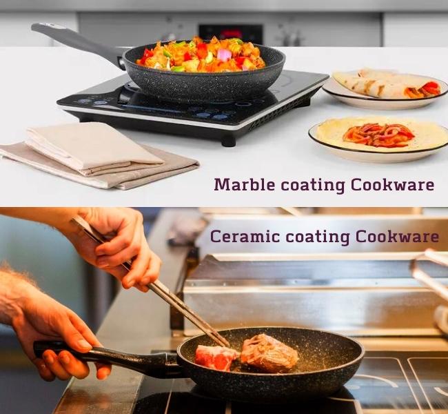 Marble Coating vs. Ceramic Coating Cookware