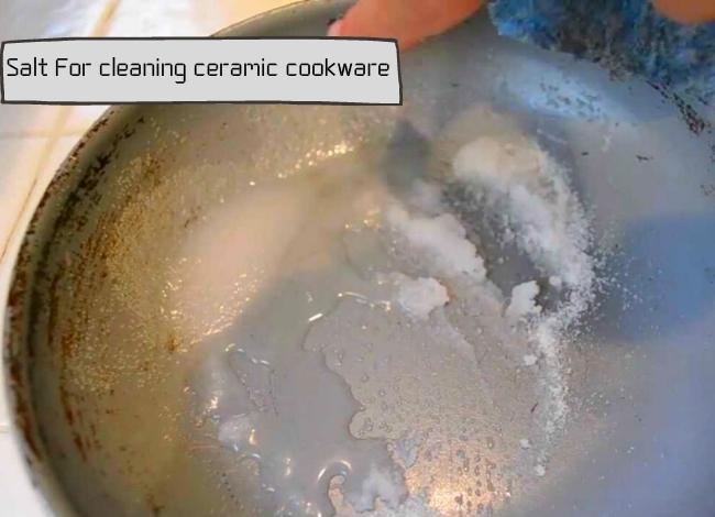 cleaning ceramic cookware