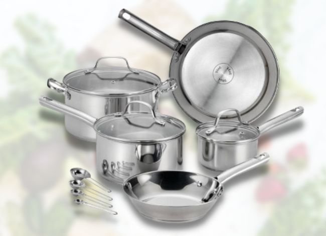 T-Fal Pro Performa Stainless Steel Cookware for Induction