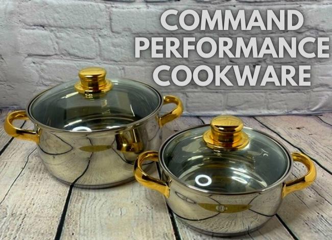 command performance gold cookware