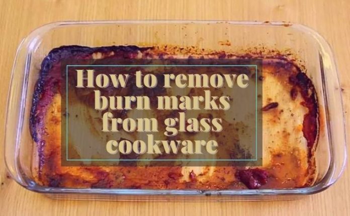 How To Clean Burnt Glass